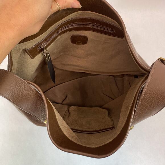 NWT Callen Cordero Stella Rolex Shoulder Bag Brown Premium w/ Brass Art - Picture 7 of 9